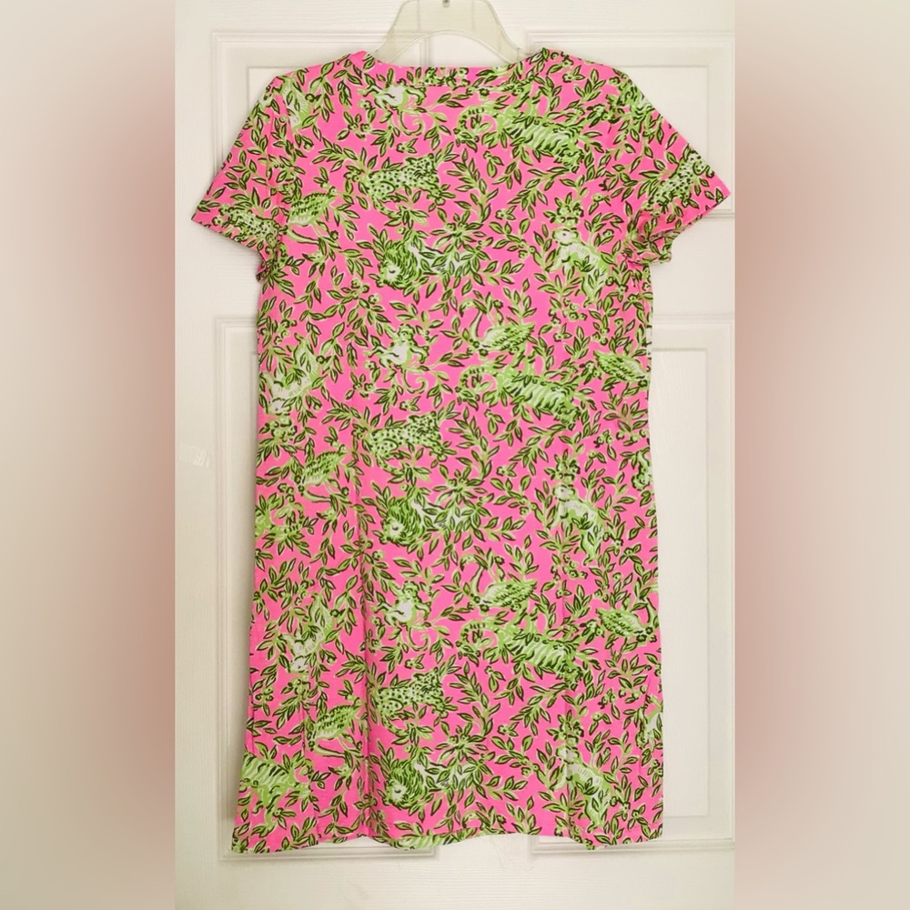 Lilly Pulitzer Dev Dress-Rousseau Pink Mane Character Energy - New in Package - Picture 5 of 10